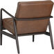 Lyric Vintage Caramel Leather Lounge Chair
